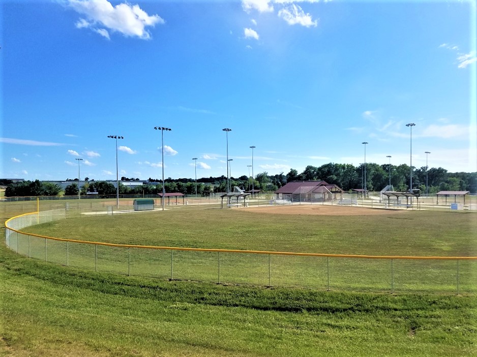 Commercial Fence - Baseball Fields - Veterans Memorial Park- Union, Missouri