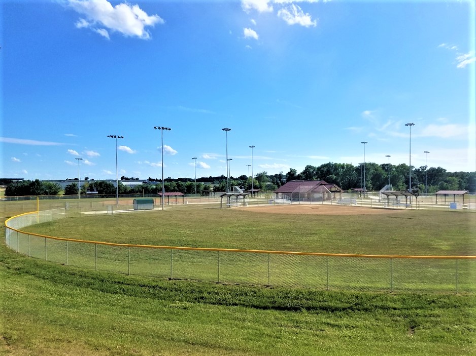 Commercial Fence - Baseball Fields - Veterans Memorial Park- Union, Missouri