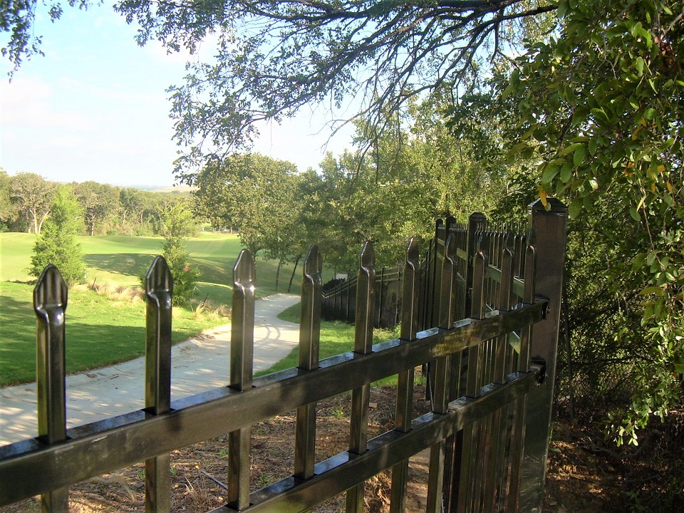 Ornamental iron fencing - Chester Ditto Golf Course - Arlington, Texas