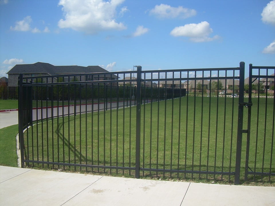 Ornamental iron fencing - Starwood Montessori School - Starwood Academy of Frisco - Frisco, Texas