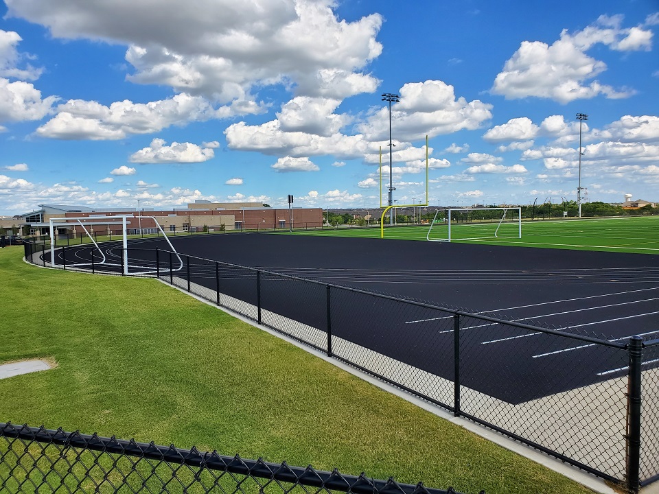 Commercial Chain Link Fencing - Rogers Middle School - Prosper, Texas