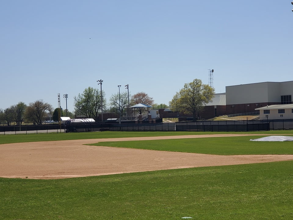 Commercial Chain Link Fencing - NEO Pro Baseball Field- Tahlequah, Oklahoma