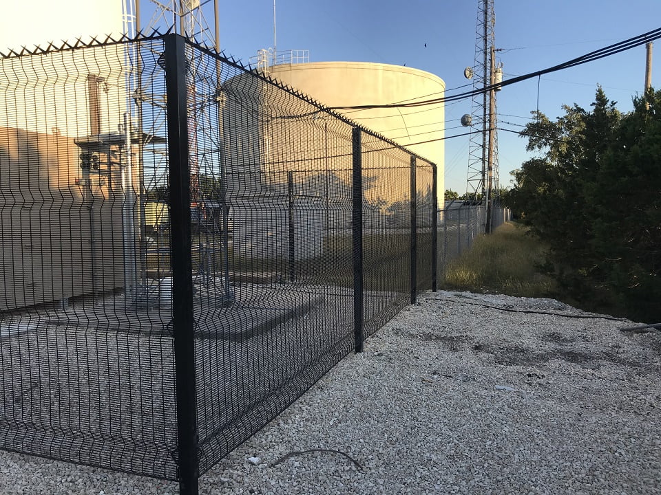 High Security Fencing - BSNF Tower - Copperas Cove, Texas