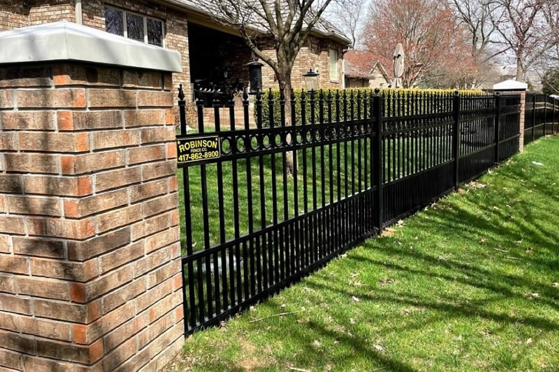 Ornamental Aluminum Fence