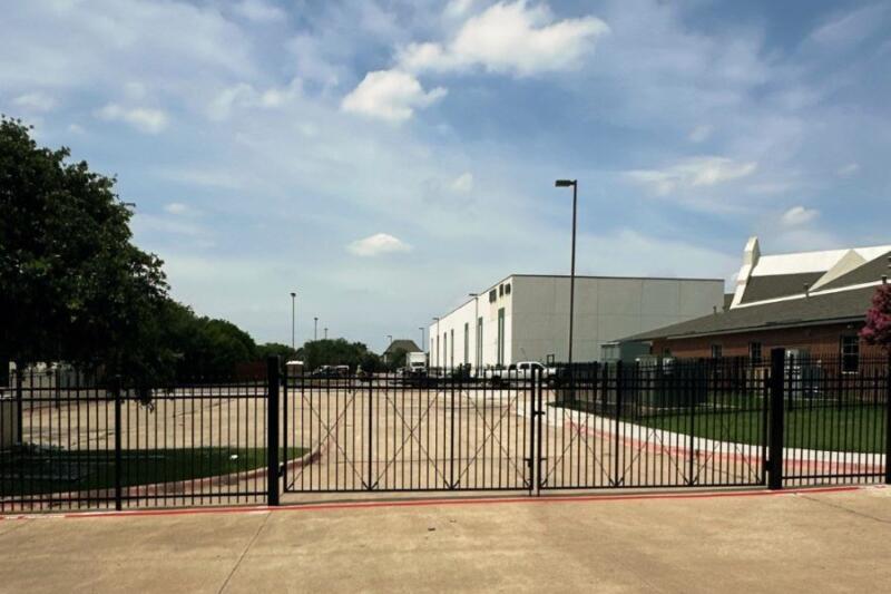 Ornamental steel fence, Basis Texas Charter School - Plano, Texas