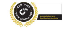 Certified Fence Contractor