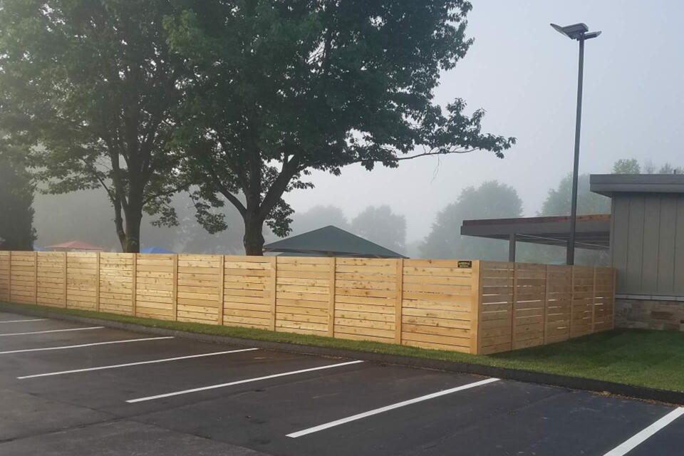 Wood Fence Installation