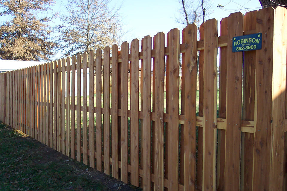 Eastern Red Cedar Wood Fence